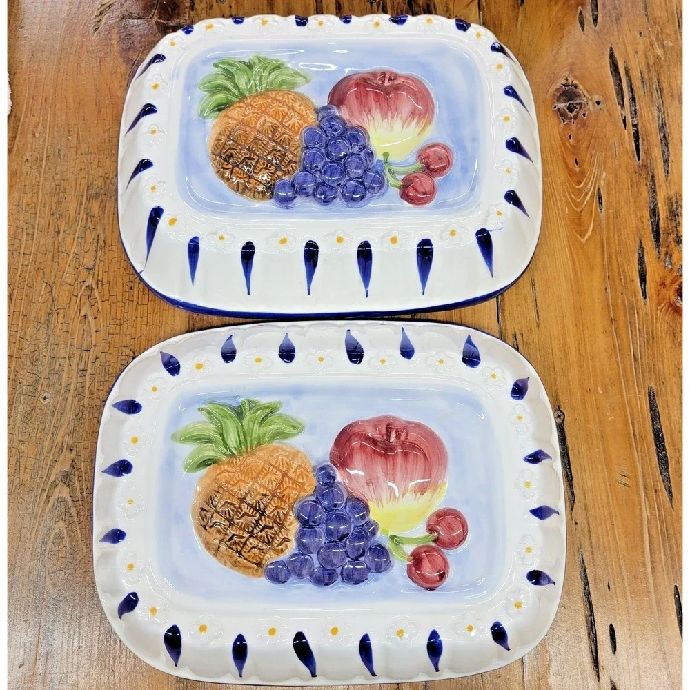 Vintage 1980 Sigma Taste Setter‎ Ceramic Mold Kitchen Wall Hanging Decor Fruit